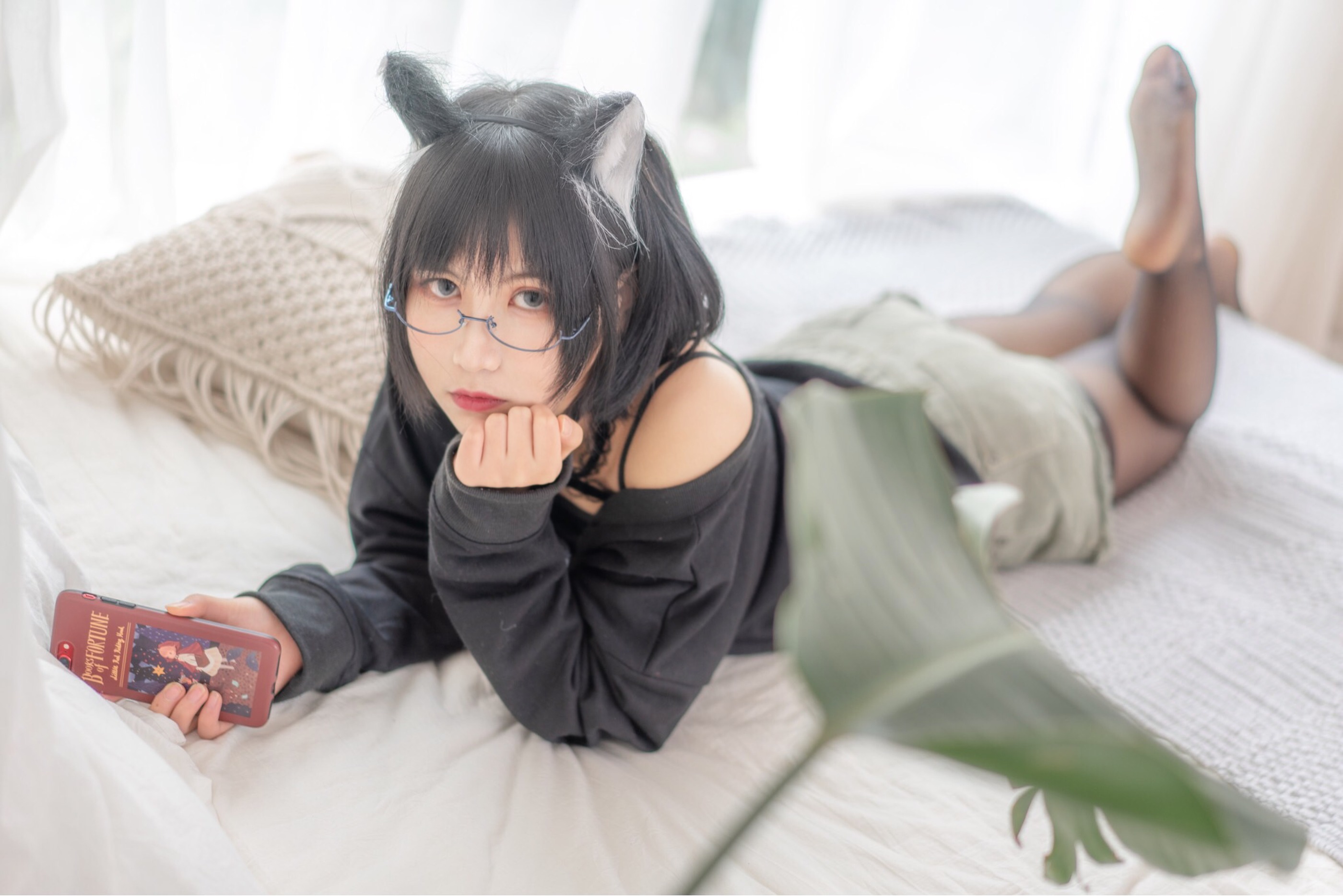 图片[1]-逐月 – NO.025 Su  日常猫娘 [27P]-XikXak